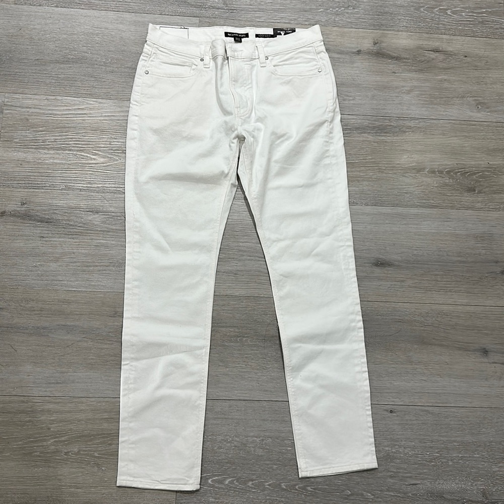 Michael Kors Parker Slim Fit 33/32 Men’s White Jean